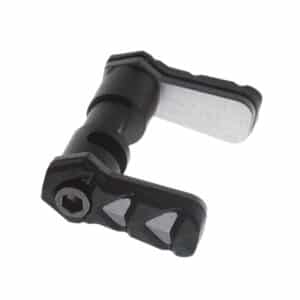 TYRANT CNC grey ambidextrous Nexgen AR-15 safety selector, aluminum and rubber