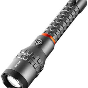NEBO Davinci 7000L gray flashlight, up to 7000 lumens, USB-C rechargeable