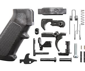 Daniel Defense AR-15 Lower Parts Kit, .223 Rem/5.56 NATO, black, pistol grip included