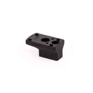 Area 419 High Profile Delta Point Pro Adapter Plate, black Type III hardcoat anodized