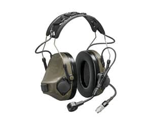 3M Peltor ComTac VIII Defender olive drab green electronic earmuff
