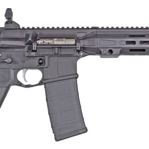 LWRC ICMKII 5.56 NATO 12.7 inch pistol with SBA3 brace and M-LOK handguard in black