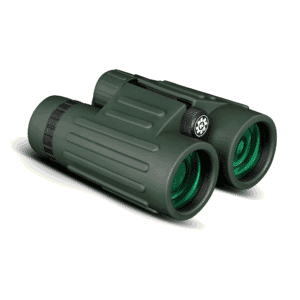 Konus Emperor 10x42 waterproof binoculars in green with BAK-4 prisms and twist-up eyecups
