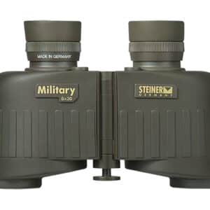 Steiner 2640 M830r 8x30 binoculars in OD green rubber armor