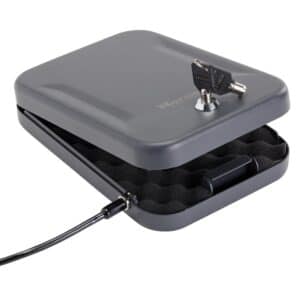 Hornady Lock Box - Large with 4-foot security cable and two keys