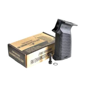 Strike Industries AK Enhanced Pistol Grip black, reinforced polymer grip with hollow storage and mounting hardware