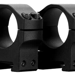 MDT Premier 34mm Scope Rings Black Aluminum 1in Medium