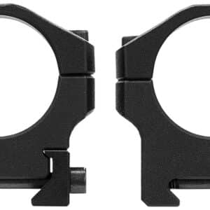 MDT 103549BLK black anodized aluminum 34mm Picatinny scope rings