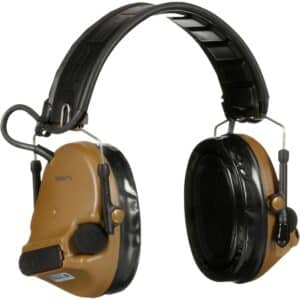 3M Peltor ComTac V coyote brown electronic hearing defender headset