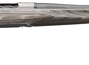 Browning X-Bolt 2 Hunter 6.8 Western 24 inch threaded barrel gray laminate stock radial muzzle brake