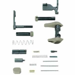 Timber Creek Outdoors AR lower parts kit Flat Dark Earth aluminum ambidextrous