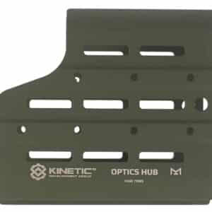 Kinetic Development Group MSH5-113 Optics HUB spotting scope case in green aluminum