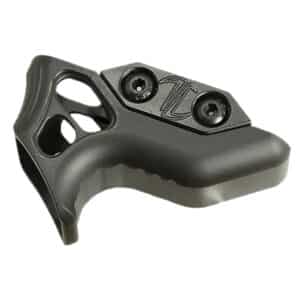 Timber Creek Enforcer Mini Angled Foregrip Black Billet Aluminum on KeyMod rail