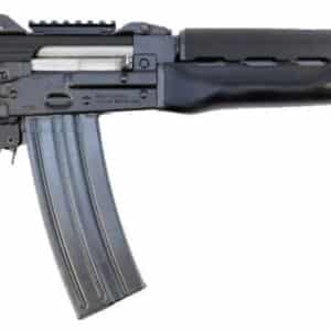 Zastava ZPAP85 .223 Rem / 5.56 NATO AK-style pistol, blued finish and dark wood handguard