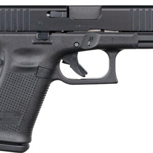 Glock 19 V compact 9mm pistol 4.02 inch barrel black DLC slide polymer frame with 3 10-round magazines