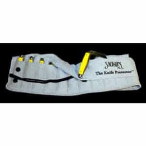 KNIFE PROTECTOR - MODEL 801, PLAIN GREY, HOLDS 12