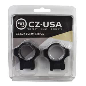 CZ 527 30mm aluminum scope rings for 16mm dovetail