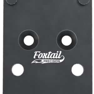 Foxtail Precision 100001 Red Dot Adapter Plate for Optics-Ready Pistol Black Anodized CZ P10