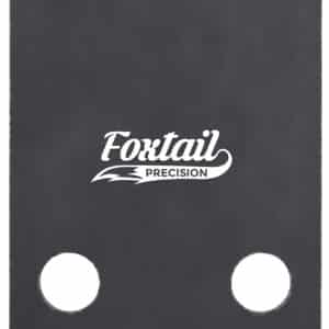 Foxtail Precision 100009 Red Dot Adapter Plate for Optics-Ready Pistol Black Anodized Glock 43X/48 MOS Springfield Armory OSP