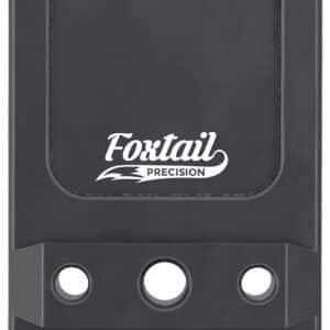 Foxtail Precision 100014 Rear Sight Dovetail Optic Adapter Plate for non MOS Glock Black Anodized Glock Non MOS