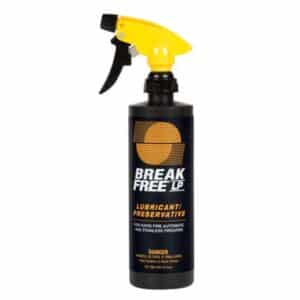 Firearm lubricant spray for rapid fire and stainless firearms.